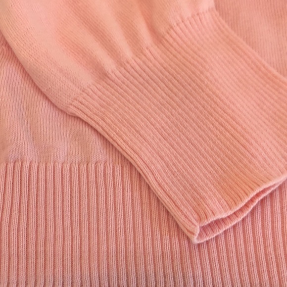 J.Crew V-Neck Sweater - Light Pink - Medium (Style 72576) - Picture 7 of 10